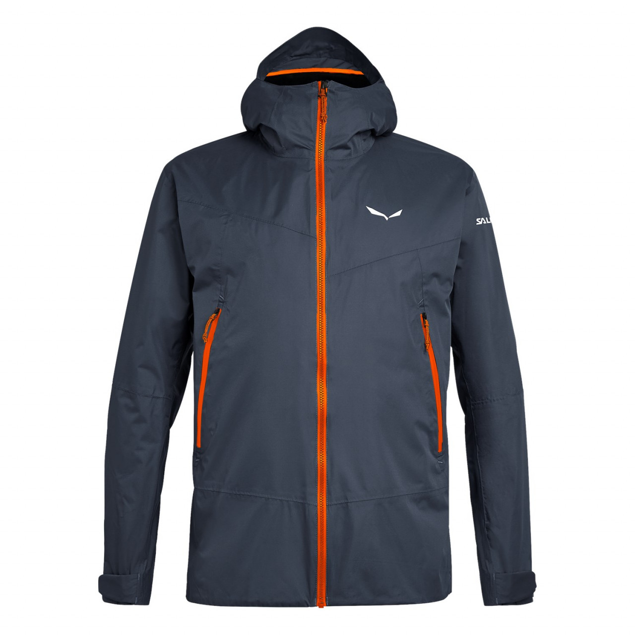 Chaqueta Hardshell Hombre Chile - Salewa Puez Clastic 2 Powertex - Azules - JZUM-71495